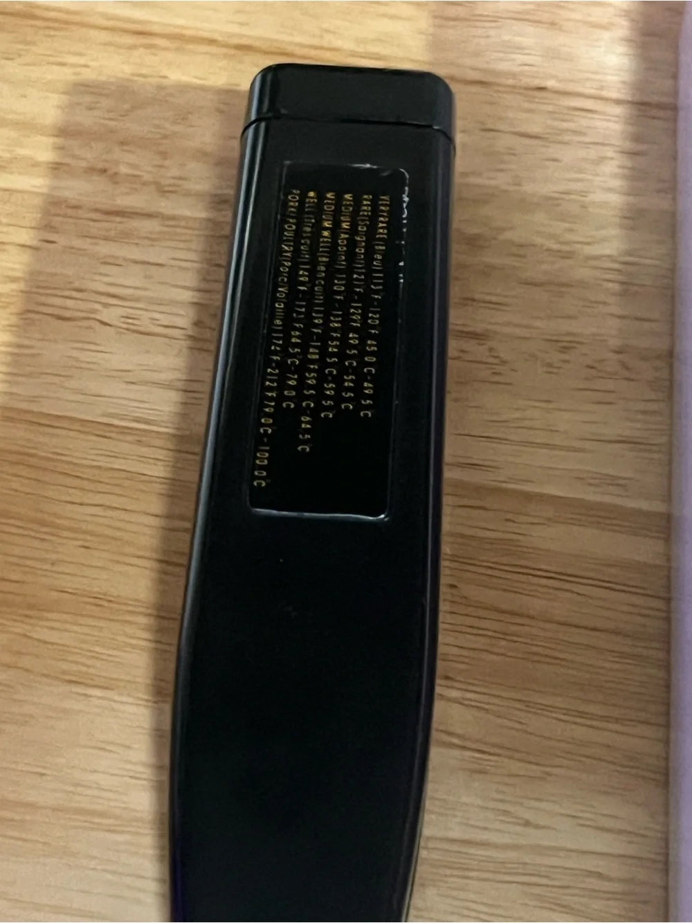 Black Electronic Metal Detector Fork - Portable
